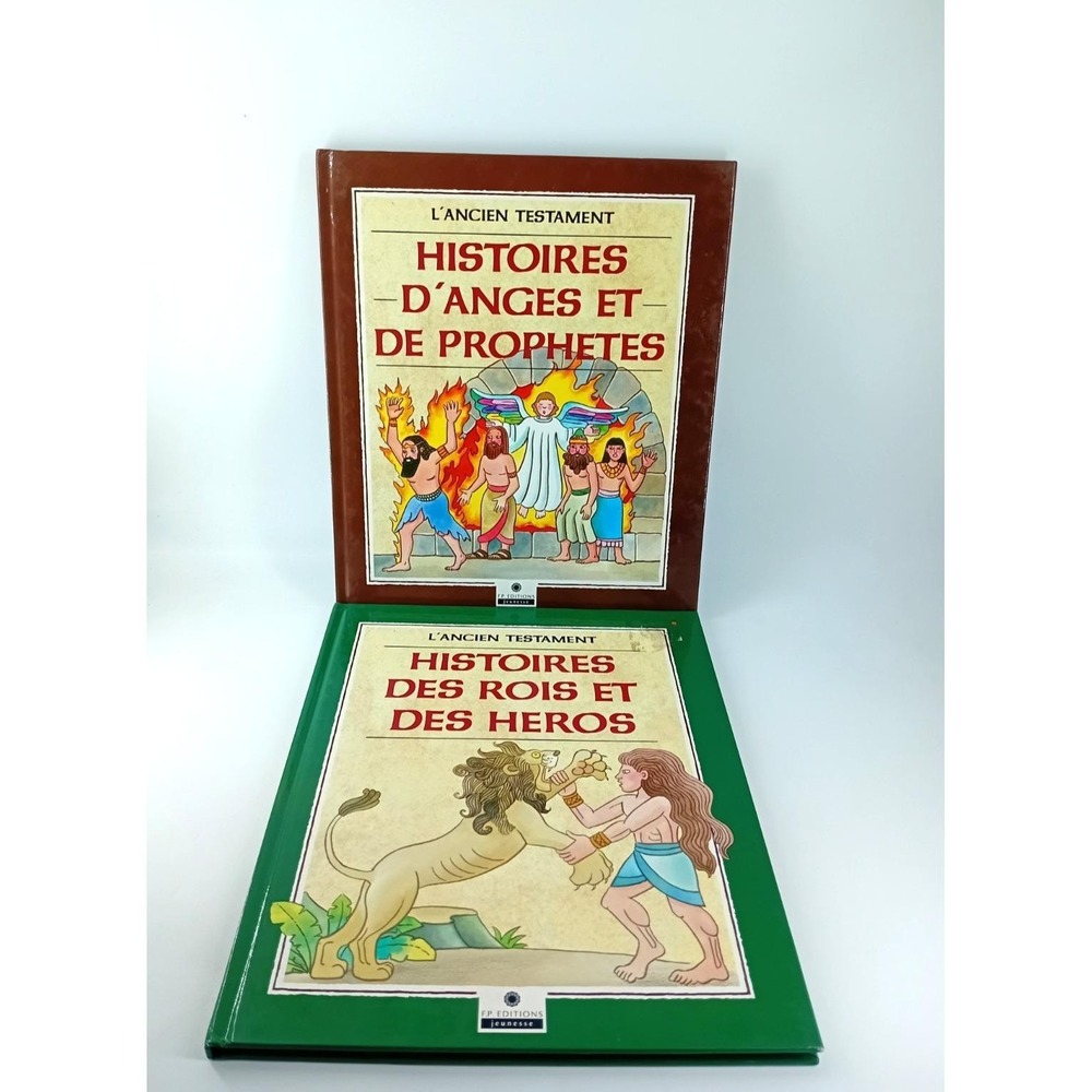 1993 Lot Histoires d'Anges et de Prophรจtes &โ Des Rois et des Hรฉros HC FR